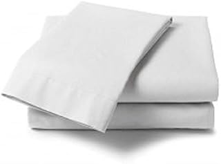 Lex's Linens Extra Large White, 100% Cotton Pillowcase Pair 22" x 31"
