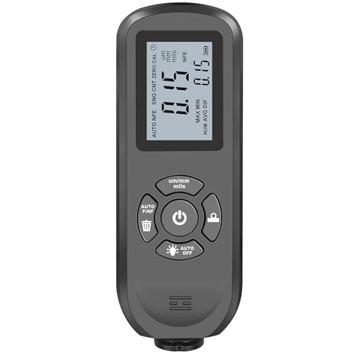 Calibrador digital para grosor de pintura negro miniatura 1