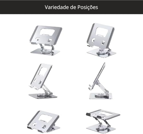 Suporte Para Tablet Mesa Metal Resistente Articulado Suporte de Ipad 9 10 Air Pedestal Portátil Ajus