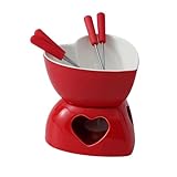 【Service à fondue polyvalent】 : profitez à la fois de la fondue sucrée et salée avec ce pot polyvalent. Faites fondre du chocolat ou du fromage pour tremper des fruits, des guimauves, du pain ou des légumes, créant une expérience culinaire personnalisable pour les rassemblements ou les plaisirs en solo.