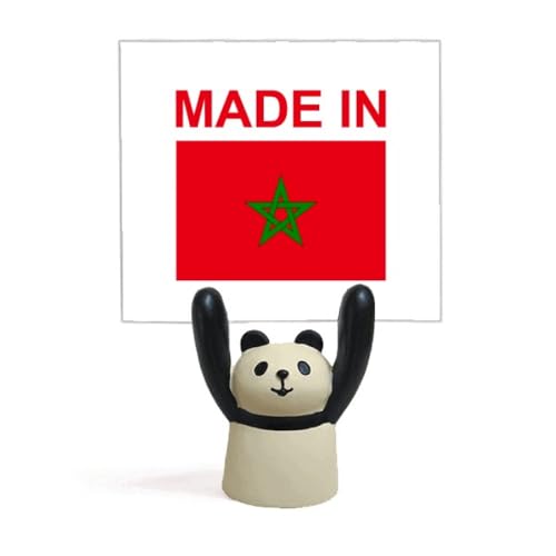 Panda stand décoration Maroc Country Love pour ne plus jamais perdre vos mémos