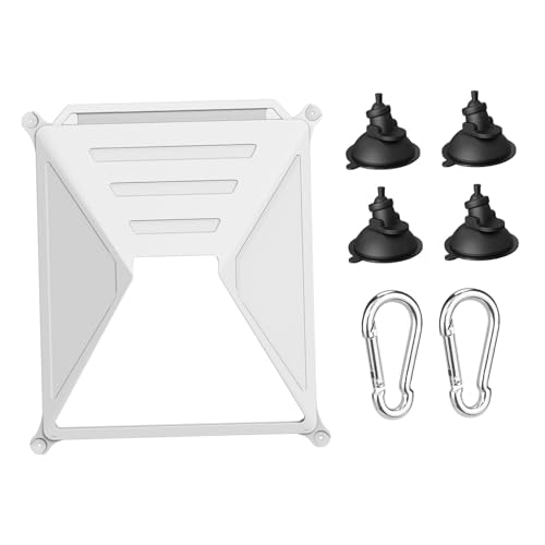 Étui silicone pour mini-antenne parabolique blanche avec protection antichoc