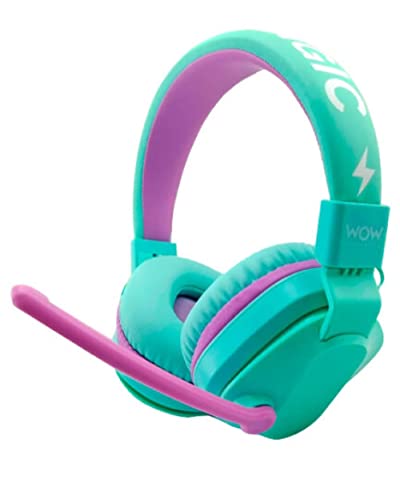 Euromic Wow Generation Kids Bluetooth Headphones, Black - Image 3