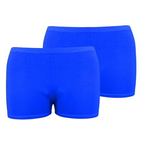 Mini short femme lot de 2 uni et moulant janisramone pour le sport et l'été