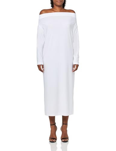 Norma Kamali Women's All in One Side Slit Long Skirt