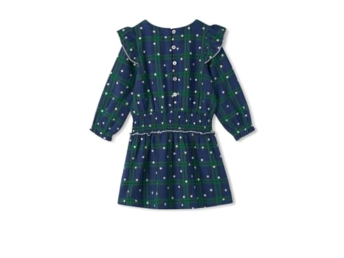 Hatley Girls' Blackwatch Plaid Smocked Waist Dress (Toddler/Little Big Kid)2