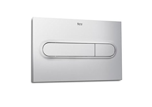 Roca In-Wall A890095002 - Placa accionamiento PL1 Dual, cromo mate