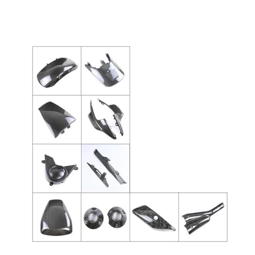 Aileron Latéral Protection Réservoir Sportster S 1250 Kit Carénage Carbone Contre Chocs