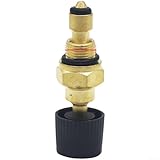 Válvula de llenado de caldera de latón Válvula de llenado de agua para calderas de pared de gas y hornos de calefacción, dorado (contenedor A)