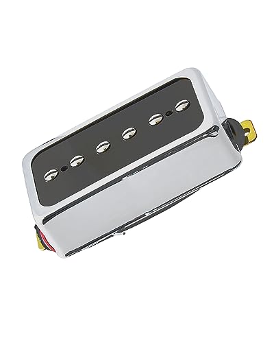 LAMSAM Humbucker-Sized P90-Style Single Coil Pickup Set Alnico 5 Wax Potted Pickup Replacement parts...