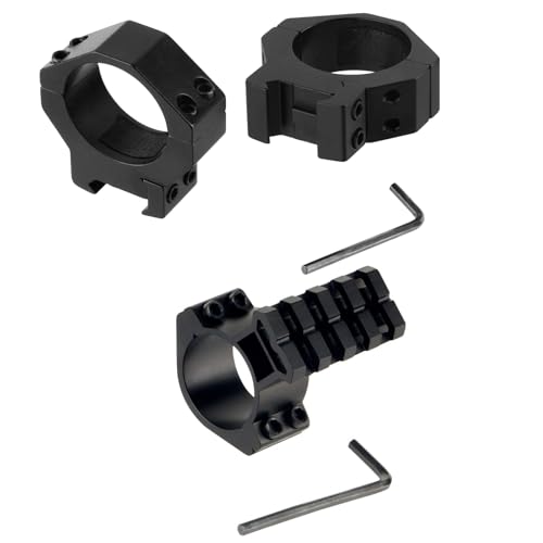 Anneaux de lunette pour tube 34mm idéal pour la chasse et tir de précision