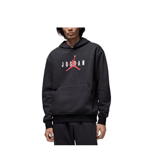 Jordan Brooklyn Fleece Men's Pullover Hoodie (HV5096-045, Off Noir/Black)