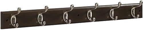 National Hardware S827-113 B8170 Hookrail in Nickel , 27" x 0.6" x 2.75" image 4