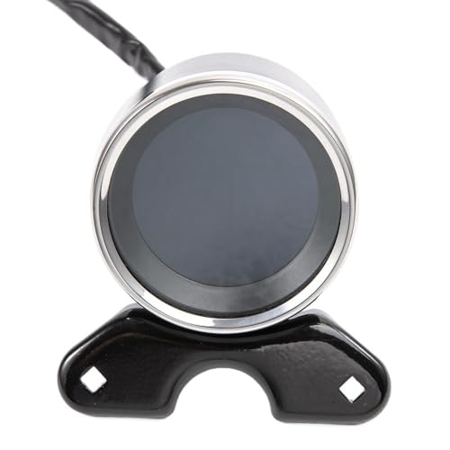 オートバイ 12V 液晶デジタル走行距離計スピードメータータコメータハーレー用用用カフェレーサー用ボバーツーリング スピードメーター(Only Speedometer)