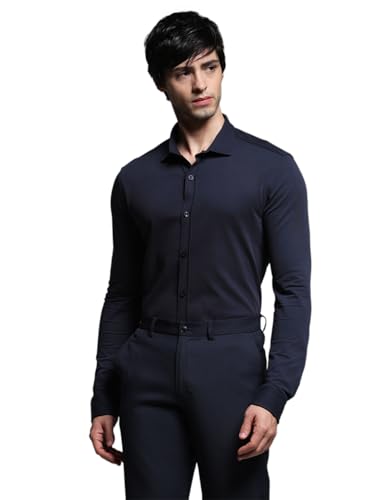 Image of JACK & JONES Men's Solid Slim Fit Shirt