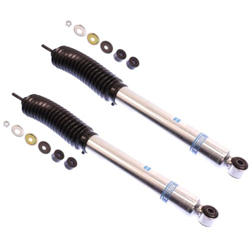Bilstein 5100 Series Set of Front & Rear Shocks fits 2016 2023 Tacoma with 0-1\" Rear Lift | Provides 0-1\" Front Lift, Includes TrendsAuto Decal | 24-263108 24-186728