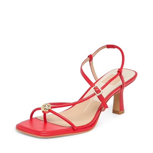 Dolce Vita Womens Mylee Heeled Sandal Chili 8