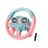 Jeu d'éveil : Ce volant jouet est idéal pour les tout-petits. La musique dynamique et les effets sonores de voiture uniques éduquent le sens musical de bébé, stimulent sa curiosité et développent son ouïe