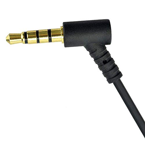 Image of AE2 Replacement Audio Cable Cord for Bose Around Ear 2 AE2 Headphones with Inline Mic Volume Control 1.4 Meters 3.5mm to 2.5mm Cable for iOS Android System (Built-in Microphone)