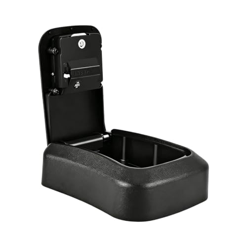 Caja magnética para llaves de coche que evita pérdidas en camping mediante código de seguridad