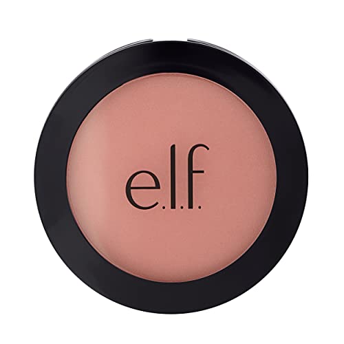 E.l.f, Primer-Infused Blush, Long-Wear, Matte, Bold, Lightweight, Blends Easily, Contours Cheeks, Always Rosy, All-Day Wear, 0.35 Oz #TOP3