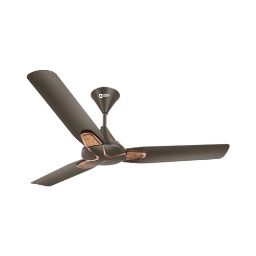 Image of Orient Electric Jazz Trendz 1200mm Ceiling Fan | Decorative Ceiling Fan for Home with High-Air Delivery | Durable Copper Motor (Metallic Bronze Copper, Pack of 1)