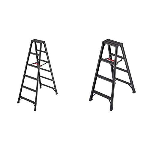 Amazon | 【セット買い】長谷川工業(Hasegawa) 専用脚立 脚軽 BLACK 6 Amazon | 【セット買い】長谷川工業(Hasegawa) 専用脚立 脚軽 BLACK 6