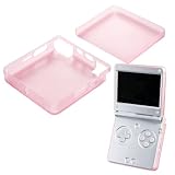 Generisch PLA-Schutzhülle für ANBERNIC RG SP-Spielkonsole, Schutzhülle als Gaming-Zubehör(Transparent Rosa)