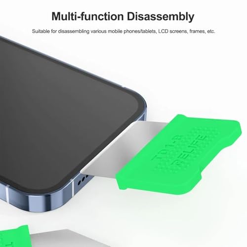 Image of 2Pcs LCD Screen Repair Disassembly Tools，Electronics Prying & Opening Tool，Spudger Opening Pry Tool,Anti-Slip LCD Screen Middle Frame Opening Blade Set for Mobile Phone Tablet Repair