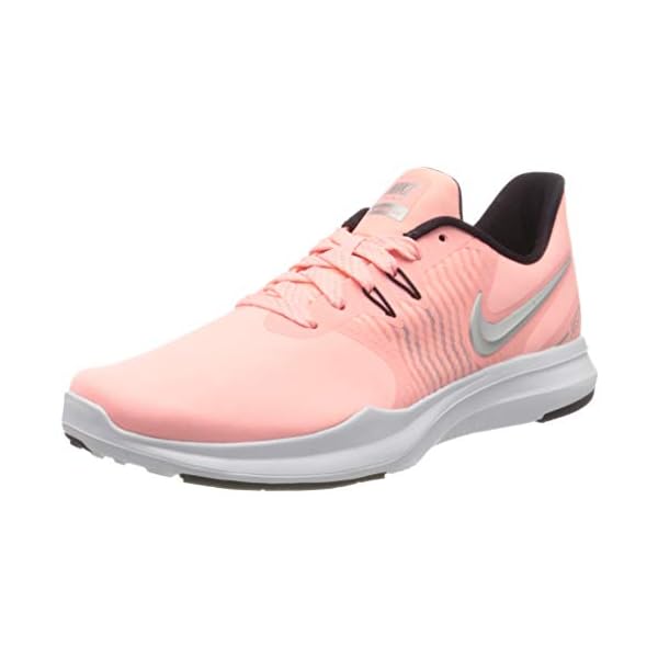 Nike Women's Damen Fitnessschuh In-season Tr 8 Fitness Shoes, Pink (Pink Tint/Metallic Silver-Burgundy 600), 7 UK