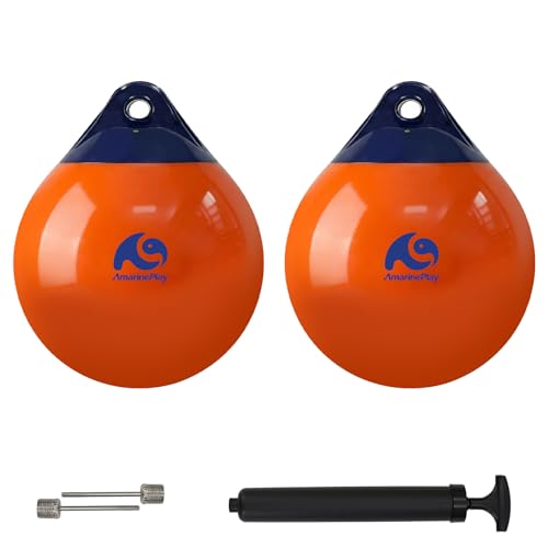 Round Boat Fender Ball Boat Buoy Ball 12 Boat Mooring Buoy Ball for Lake