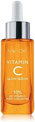 ME-ON 10% Advanced Vitamin C Serum for Glowing Skin | Treats Uneven Skin Tone, Dullness & UV Damage | Brightening & Dark Spot Treatment |Daily Face Serum