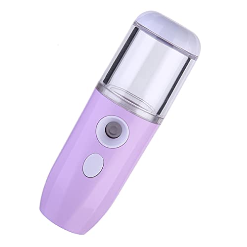 PLAFOPE Nano Sprayer Facial Purple Mini Facial Mist Spray Bottle for Face Hand Held
