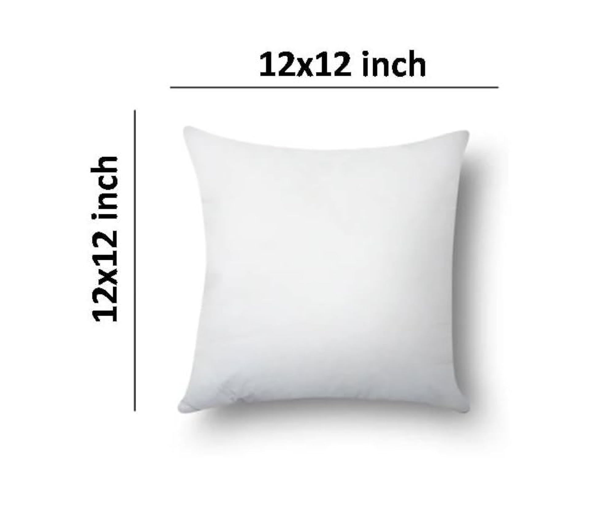 Microfiber Pillow Filler, Set of 2 Cushion Inserts