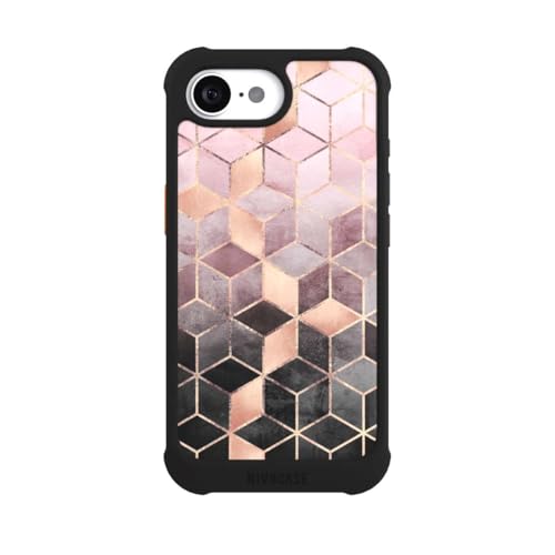 Coque iPhone 16e antichoc et magnétique MagSafe NIVOmax art or