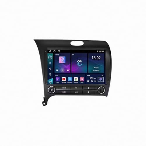 Radio Coche Navegación GPS 2 DIN para Kia Cerato 3 K3 Forte 2013-2018 Pantalla