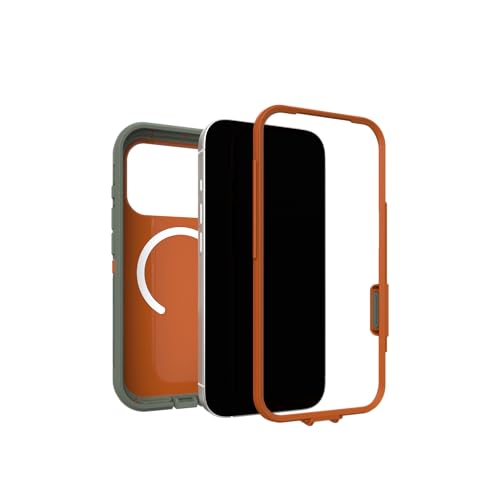 Image of OtterBox iPhone 17 Pro Defender Series Pro XT Clear Case - Realtree - Green Camo - Tough, Rugged & Durable iPhone Case, Snaps on MagSafe