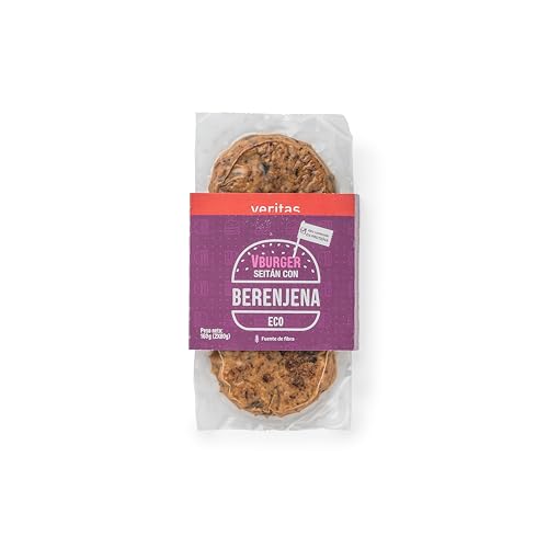 VBurger de Seitán y Berenjena Veritas 2x80g ECO