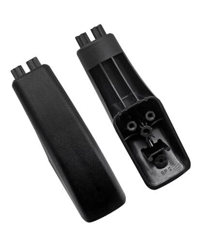 Taruimoo 2PCS WB07X10034 Range Oven Door Handle End Caps(Black) Replacement