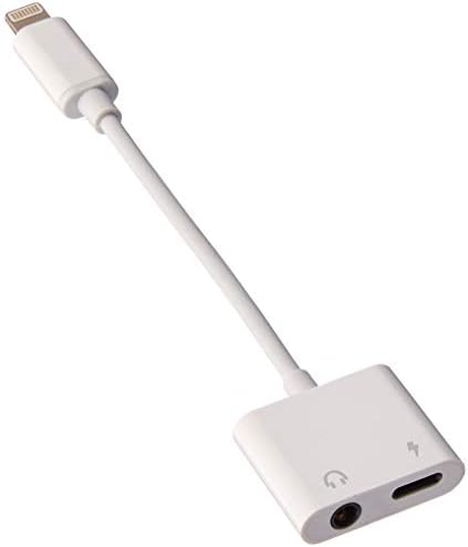 TYMANO 3.5mm Headphone Adapter, Audio Jack Cable and Charge Splitter Compatible with Phone X/8/8 Plus/7/7 Plus