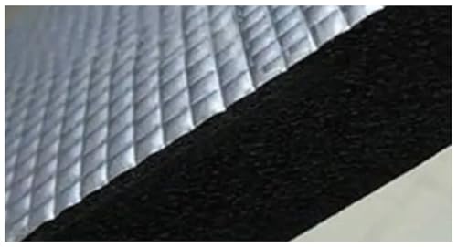 Foil Insulation Roll, Aluminium Bubble Foil 5mm Thick Self-Adhesive Heat Reflecting Insulation Roll Radiator Reflector Panels(1mx3m)