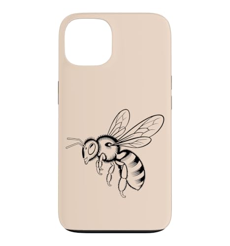 �~�j�}���ȃn�`�̉�U�w�I���C���C���X�g �͂��݂� �X�}�z�P�[�X iPhone 13 �p
