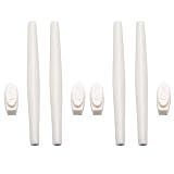 IMYTPFT Set di 2 Gambe in Silicone compatibili/di Ricambio per Oakleys Square Wire 2.0 Occhiali da Sole in Gomma Kit, Bianco, Taglia Unica