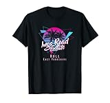 hull and east yorkshire hospitals nhs trust staff Ings Road Estate Hull East Yorkshire Retro Synthwave Vaporwave 80s diseño gráfico. Isla de arte de estilo vintage de los años 80 con palmera.