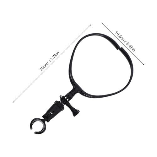 Support de cou réglable pour microphone pour chanter sans tenir le micro