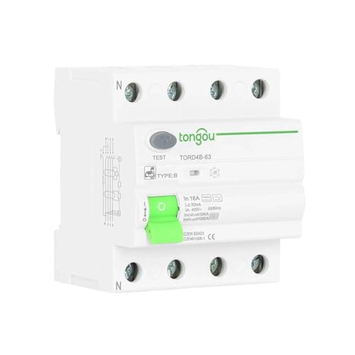 Disjoncteur différentiel Type B 40A 30mA 10kA rail DIN 230V 2P - 6