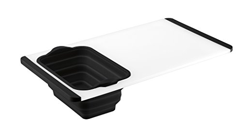 Cuisinart CTG-00-CBC Cutting Board with Colander - Black