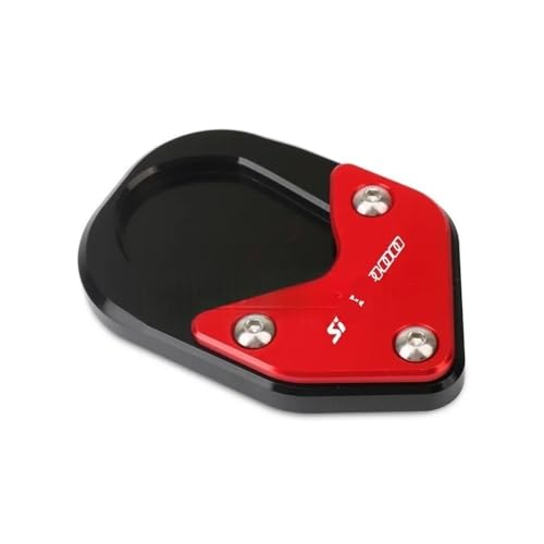 Plaque support latérale d'extension béquille pour stationner votre Scrambler 400X en nature