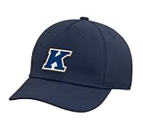 Kent State University Golden Flashes KS25 Adjustable Printed Baseball Hat, Navy Blue