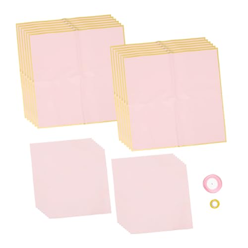 Papier d'emballage imperméable rose fini les fuites pour bouquet de fleurs